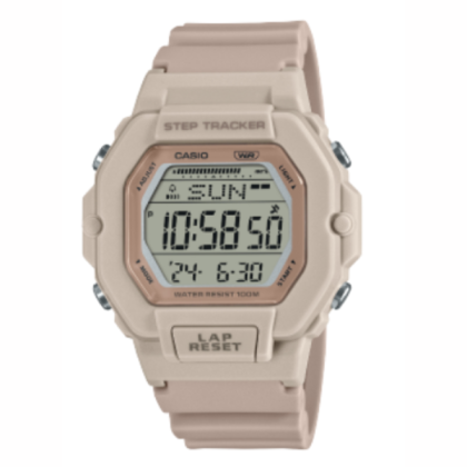 Casio General LWS-2200H-4AV Dusty Pink Resin Band Men Watch / Women Watch / Unisex
